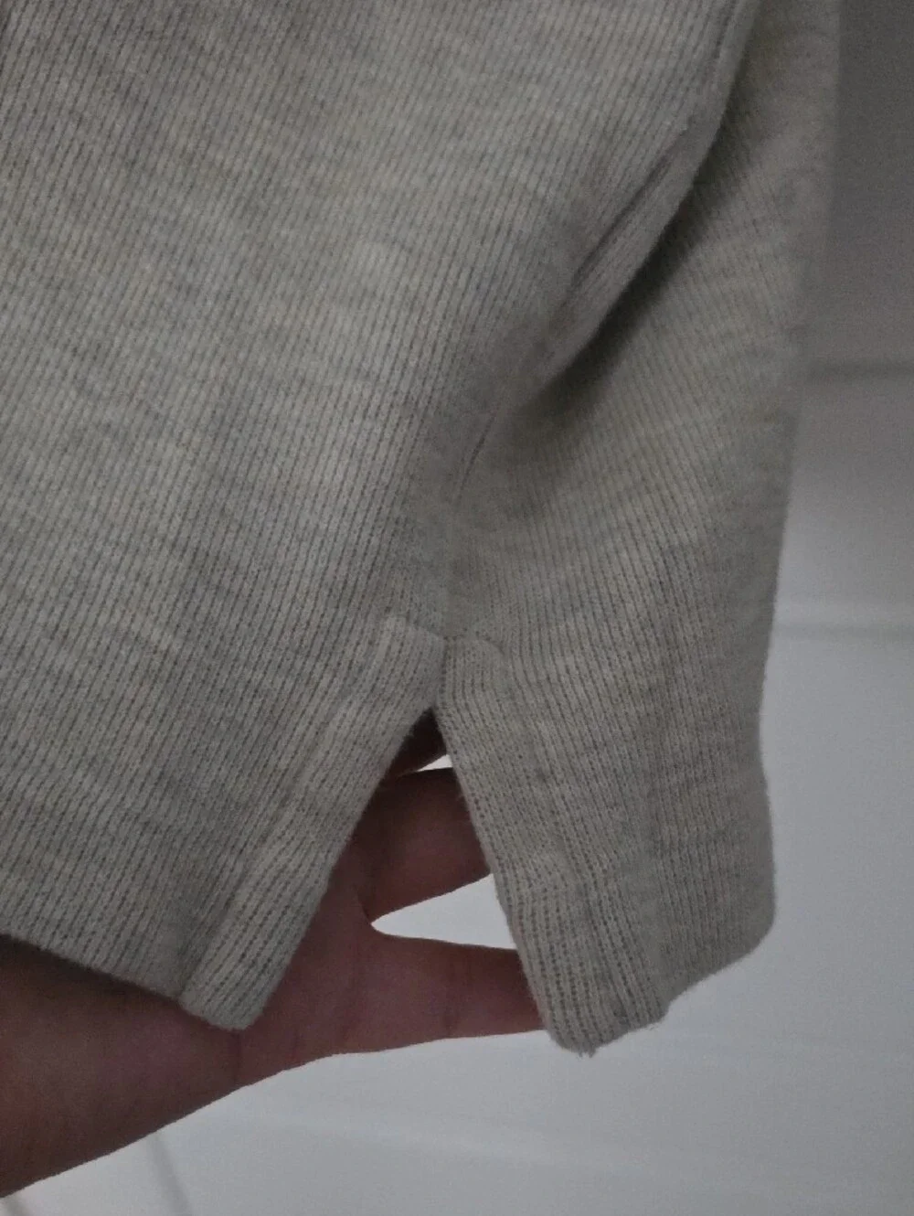 Polo by Ralph Lauren Oatmeal Half-Zip Sweater with Green Pony